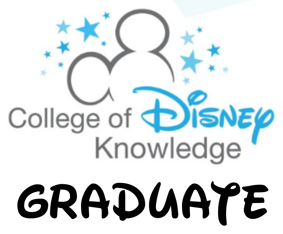 College of Disney Knowledge Graduate
