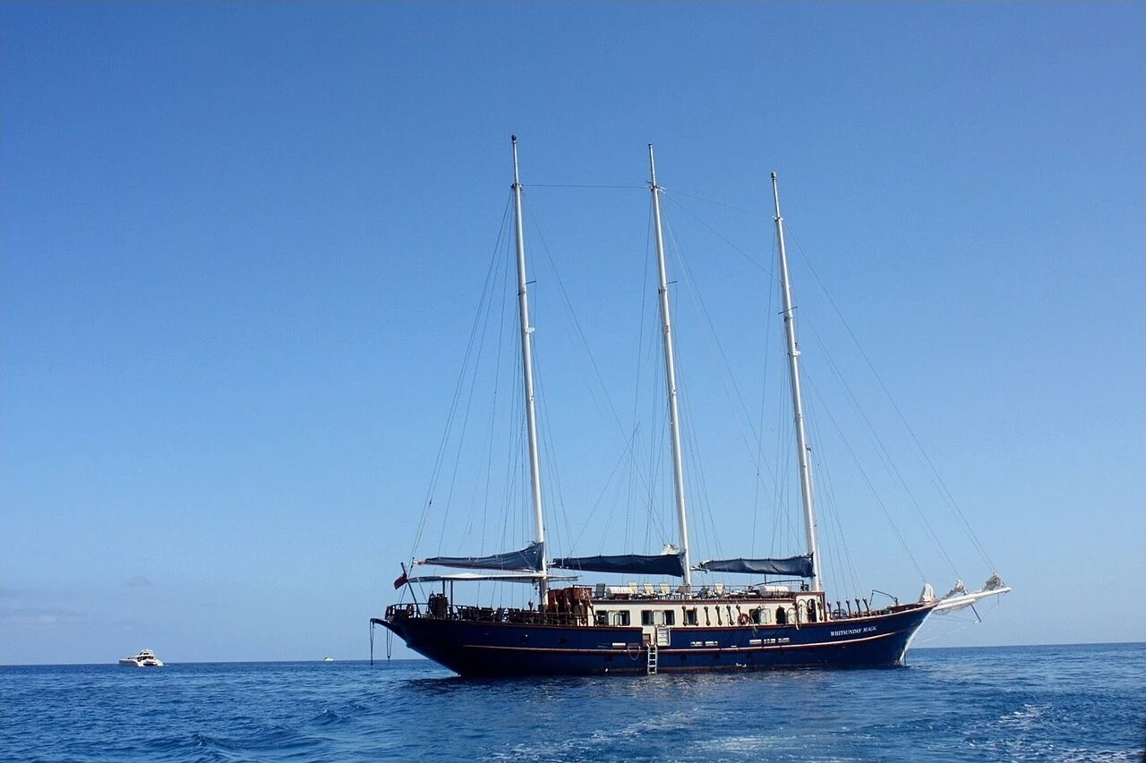 Whitsunday Magic sailing vessel photographed in the Whitsunday Islands.