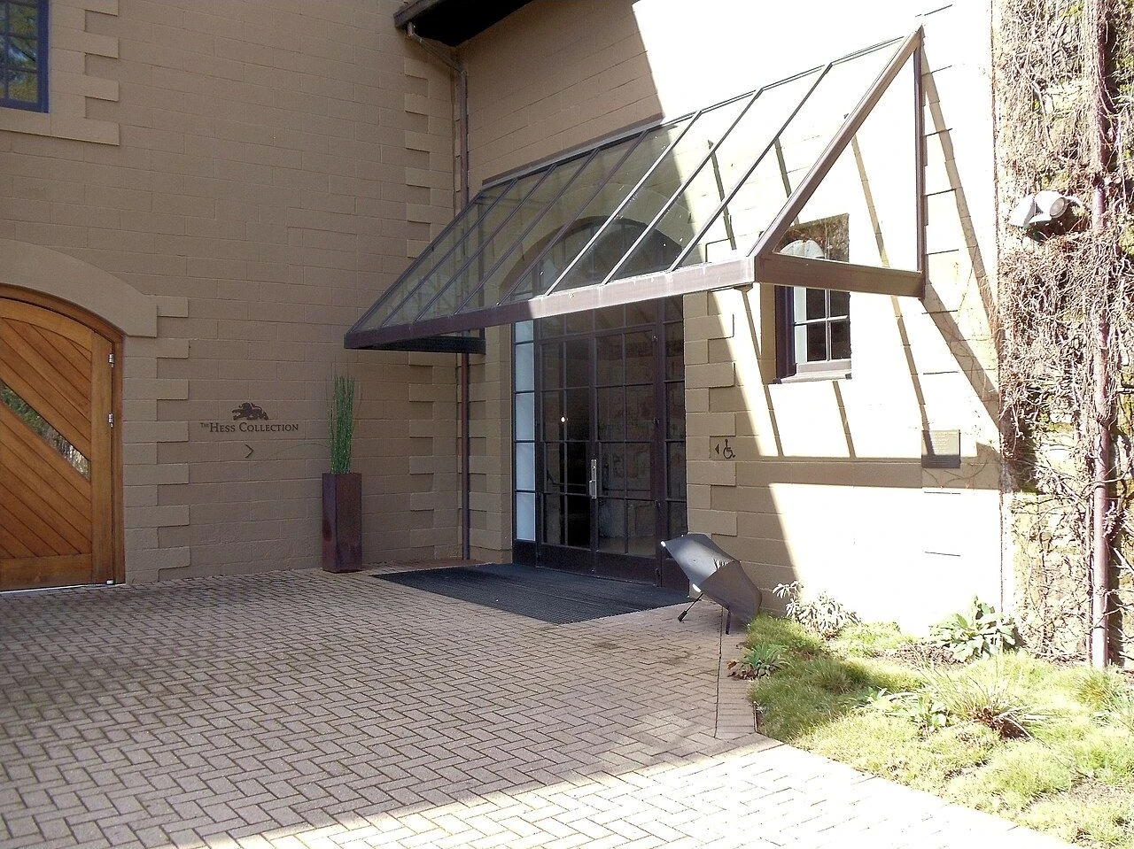 Entrance to the Hess Collection in Napa