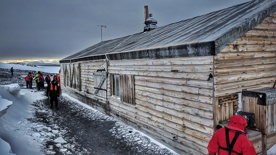 Scott’s Hut at Cape Evans, Ross Island.
