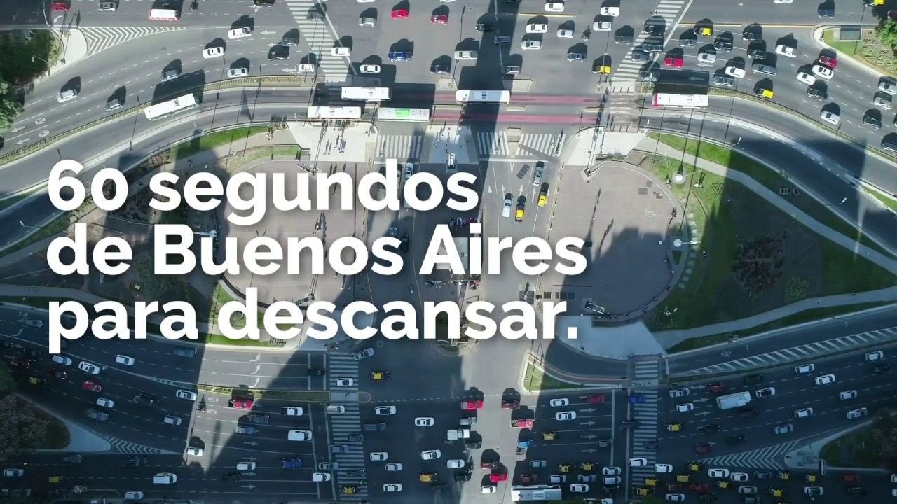Central Buenos Aires from above — video preview