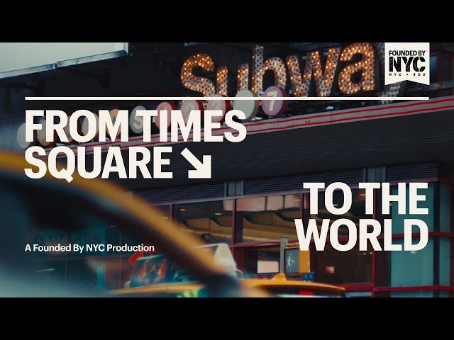From Times Square to the World Trailer | Founded By NYC — video preview